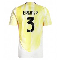 Maglie da calcio Juventus Gleison Bremer #3 Seconda Maglia 2024-25 Manica Corta